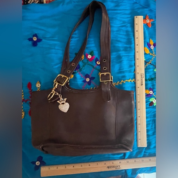 Vintage Coach rare Legacy Bonnie Cashin brown leather purse. EUC! - Picture 10 of 12